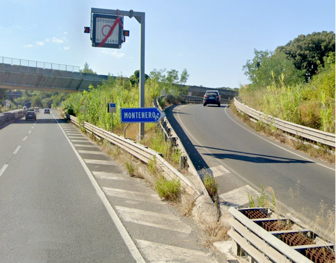 Tunnel di Montenero chiuso in direzione sud per intervento Anas