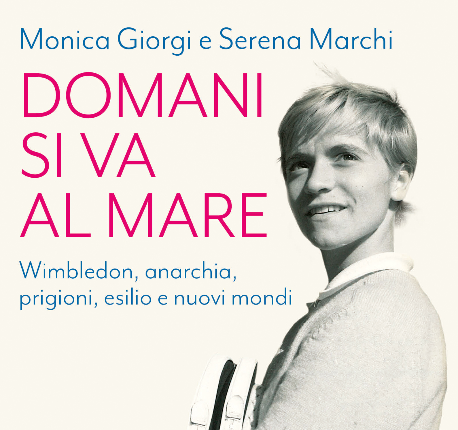 particolare della copertina del libro "Domani si va al mare"