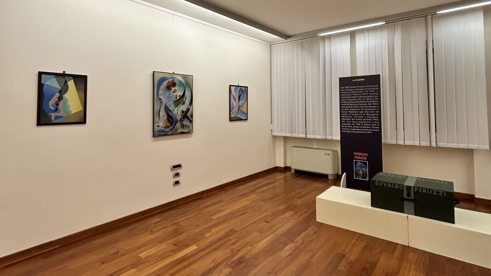 Osvaldo Peruzzi in mostra alla Fondazione Livorno