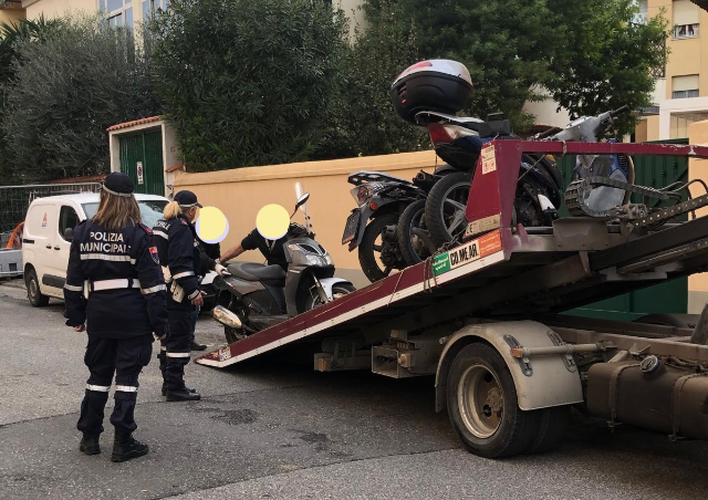 Controlli antidegrado della Polizia Municipale nel mese di novembre